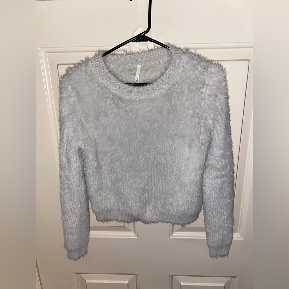 Super soft fuzzy sweater